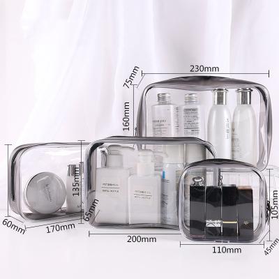 China High Quality Multifunctional Waterproof Portable Transparent Storage Cosmetic Bag for sale