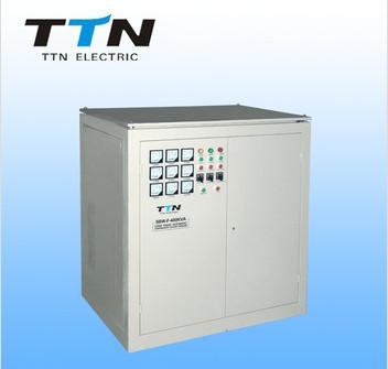 China SBW-F 500kvA three phase voltage regulators  servo motor regulation stability avrs price for sale