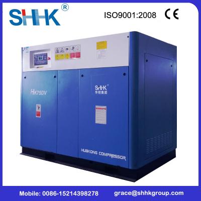 China cheaper 75kw Variable Speed rotary screw air compressor for sale