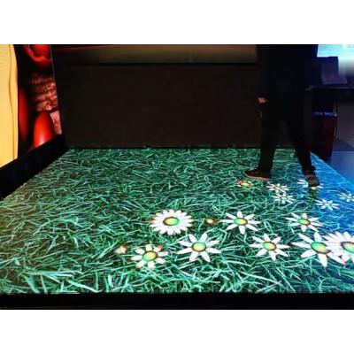 China Indoor Outdoor Dance Floor 3.91mm Smd LED Panels Tile Dance Floor P3.9 P4.81 Pixel 3.91mm Smd LED Panels Rental Interactive 4.8mm Screen Display For Game Play for sale