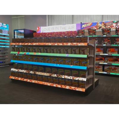 China Digital Display For Products Shelves Supermarket Smart 60mm COB P1.25 Digital Product Price Signage Retail Indoor Hd Wall Led Display Screen Continental Margin Display Screen panels for sale