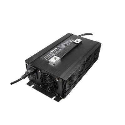 China Industrial smart battery charger 48v 100ah 20a lithium battery charger for electric car/forklift for sale