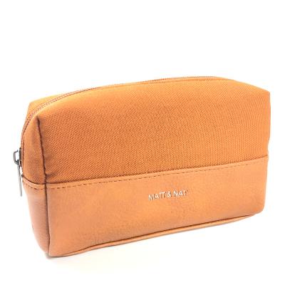 China 2021 Durable Cosmetic Bag Storage Stain PVC Waterproof PU Leather Toiletries Cosmetic Bag for sale