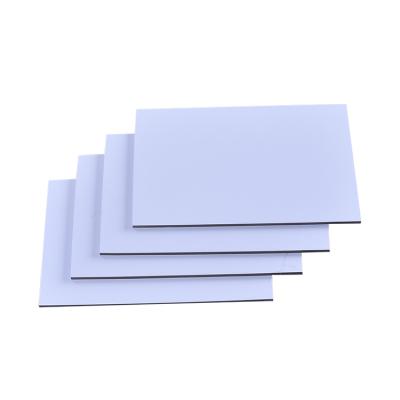 China Nontoxic PVDF Aluminium Composite Panel , Alkali Resistant White Composite Panel for sale