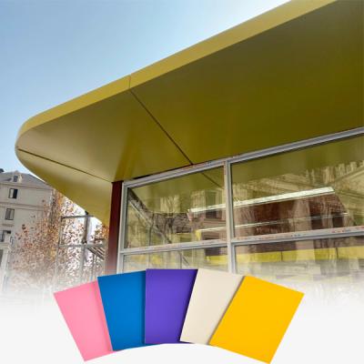 China Silver Metallic Composite Panel 3mm PE/PVDF Coating B1 Fireproof Grade dibond distributors for sale