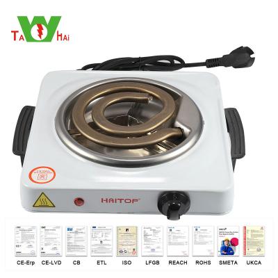 China Hotel Hot Selling Electric Single Burner Hot Dish Portable Electric Cooking for sale