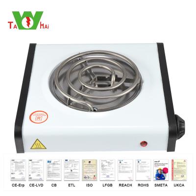 China Hotel New Product 5 Burner Electric Stove Level Adjustable Single Electric Stove Single Temperature 1000w Burner for sale