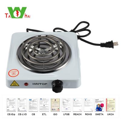 China Hotel Factory Wholesale Mini Electric Cooker Portable Electric Coil Kitchen 1000W Home Cooking Stove for sale