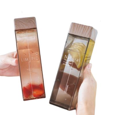 China Sustainable Hot Sale 16oz Wide Mouth Bottle Sports Water Bottle Bamboo Lid for sale