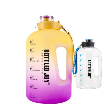 China 2.2 L Matt Color Sports Bottle Gym Large Water Jug Custom Logo Canteen BPA Free Leakproof Viable For Fitness Bottles Gallon Jugs for sale