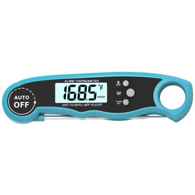 Cina CE Rohs Certificates Bbq Meat Thermometer With Bright LCD Backlight in vendita