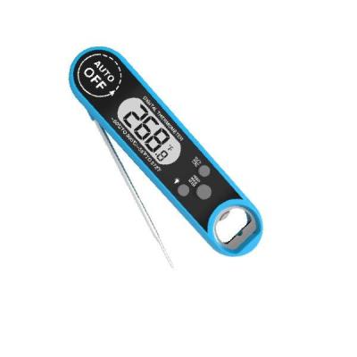 China Oven Digital Kitchen Probe Thermometer For Baking Backlight Bottle Opener for sale