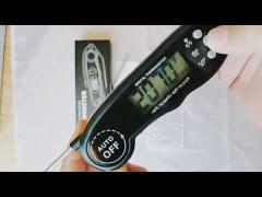 Electronic Digital Dual Probe Meat Thermometer For Grilling Prime Rib Food