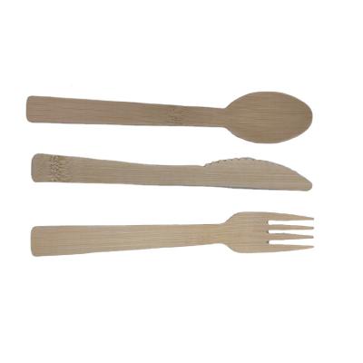 China Simplicity Fast Delivery Biodegradable Eco Friendly Bamboo Travel Cutlery Set for sale