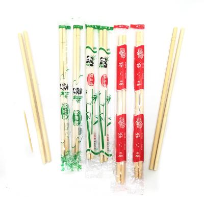 China Wholesale cheap factory bamboo chopsticks price viable disposable round bamboo chopsticks for sale