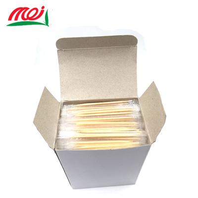 China Eco-Friendly Disposable Bamboo Tooth Pick Package Healthy Natural Natural Toothpicks for sale