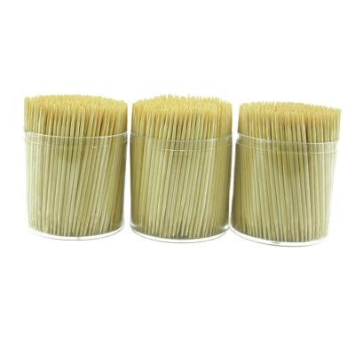 China Eco-Friendly Wholesale Disposable Point Bilateral Biodegradable Bottle Manufacturing Supplier China Bamboo Toothpick for sale