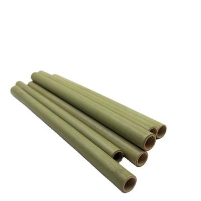 China 2021 Contemporary Hot Sale 9mm Chinese Organic Bamboo Edible Reusable Straw With Custom Logo for sale