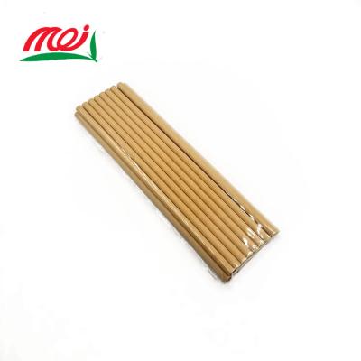 China Disposable Biodegradable Natural Paper Straw Packaging Supplier Wholesale Disposable Printing for sale