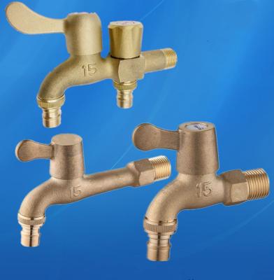 China Traditional Classic European Wall Mounted Faucet OU Ide Garden Taps Brass Water Control Faucet Bibcock Faucet Water Tap for sale