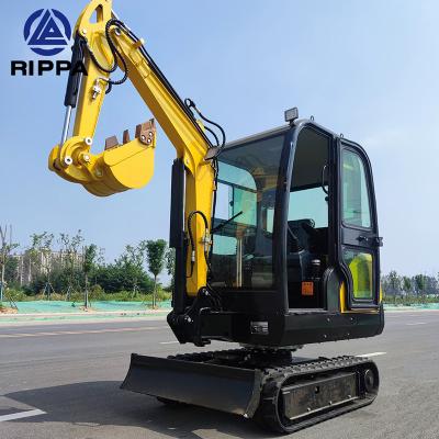 China Hotels Rippa 1.5 Ton 3 Ton Digger Small Household Crawler Excavators for sale