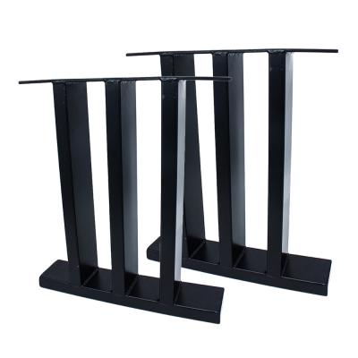 China Industrial Black Steel Computer Desk Table Legs Dining Table Coffee Kitchen Table Legs for sale