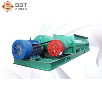 China Brick making machine double axle mixer double axle brick mixer double axle clay brick mixer for sale