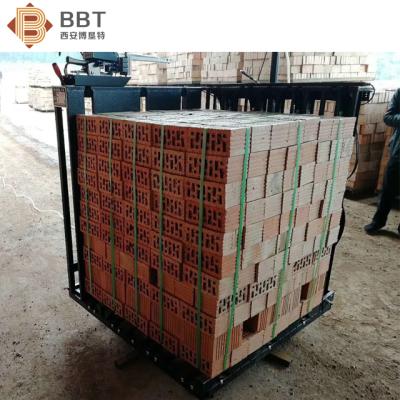 China Small Semi Automatic Brick Packaging Machine Small Brick Packaging Machine For Tunnel Kiln Project for sale