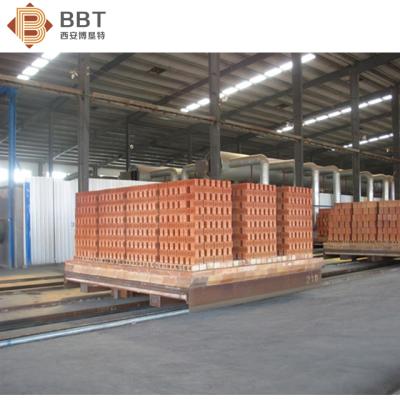 China 4.6m Clay Brick Tunnel Kiln For Automatic Brick Making 4.6m Gas Fuel Burning System Automatic Clay Brick Tunnel Kiln For Automatic Brick Making Project for sale