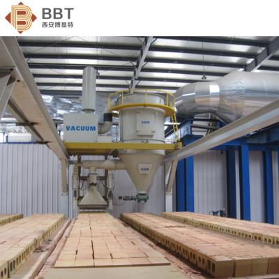 China Automatic vacuum cleaner for kiln trolley cleaning brick kiln cart automatic cleaner equipment for clay brick making line tunnel kiln for sale