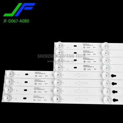 China TV/BLU/Display Repair JF-D067-A0B0 8pcs LED Strip Light 49HR330M05A0 V6 49HR330M04B0 V6 For TCL 49D2900 for sale