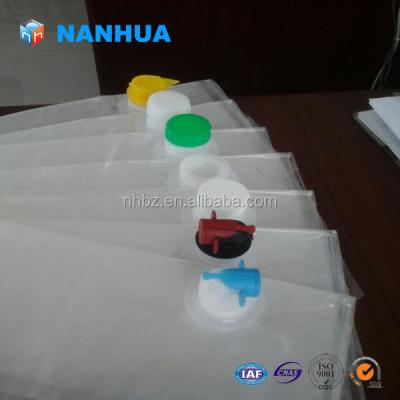 China BIODEGRADABLE oil, egg-liquid, water bag in box for sale