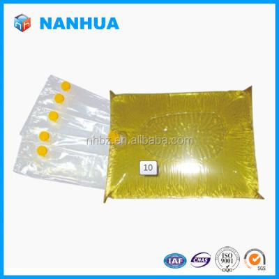 China BIODEGRADABLE food grade liquid packing bag in box for oil, egg-liquid zu verkaufen