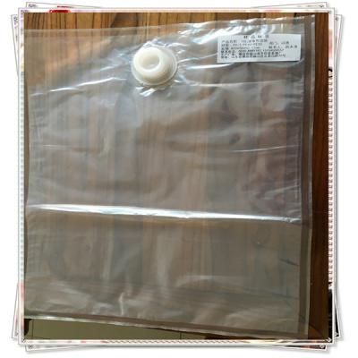 중국 20KG Transparent Barrier Bag In Box Packaging For Liquid Egg 판매용