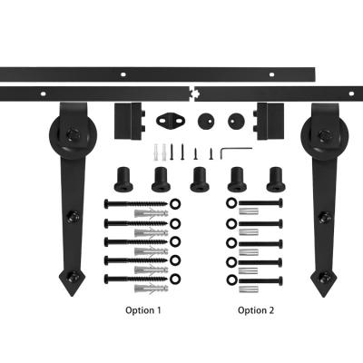 China 10FT Fire Protection Window Door Sliding Door Hanging Boom I Shape System Door Hanging Track for sale