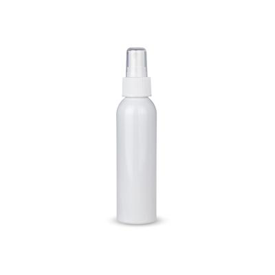 China New Round 120ml Cylinder Cosmetic Refillable Spray PET Style Plastic Bottle Cosmetic for sale