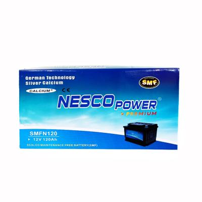 China Professional CAR Factory Supply Nesco Power Battery Manufacturing Line Battery 12 Volt Automotive House Battery for sale