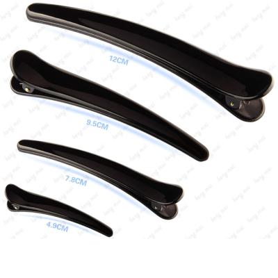 China Factory Direct Selling DIY Matt Duckbill Hair ClipsNew Fashionable High Quality Magic Black Hair Clips for sale