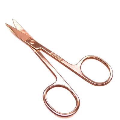 China Fashionable Silver Cutting ScissorsProfessional Mini Cosmetic Eyelash Eyebrow Stainless Steel Scissors from Yaeshii for sale