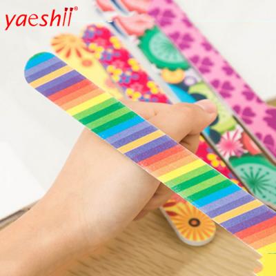 China Fashion yaeshii nail tools wholesale portable disposable nail file for sale