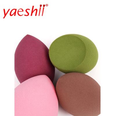 China Best New Yaeshii Washable Beauty Hydrophilic Egg Shaped Cosmetic Non-Latex Sponge Free Makeup Sponge for sale