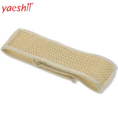 China Yaeshii Good Quality Back Strap Bath Shower Body Scrubber Sweep Sponge Towel Body Bath Brush for sale