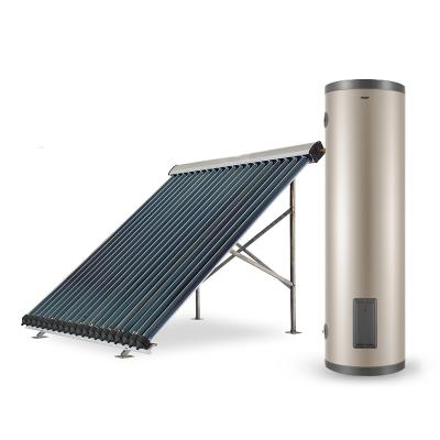 China Hotel Jinneng Glass Tubes Water Heater With Solar Heating Element And Pump for sale