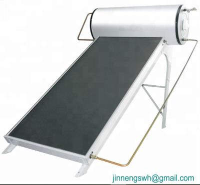 China Hotsales Pressurized Stainless Steel Solar Water Heater With Flat Plate Designed For Chile for sale