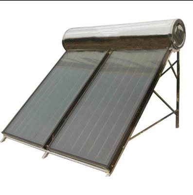 China Flat Dish Solar Panel Wash Pressurized Water Heater For Home for sale