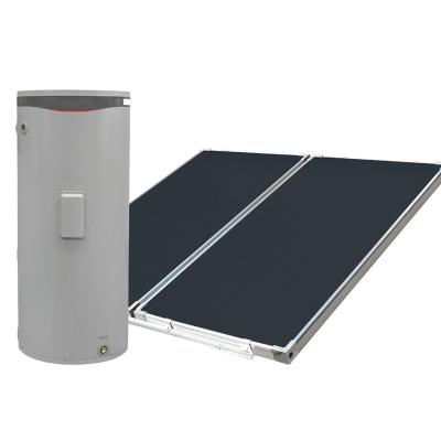 China Hotel Collector Price Solar Thermal Flat Split Pressure Water Tank Solar Heater for sale