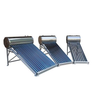 China Compact Hotel Low Pressurized Solar Water Heater With Stainless Steel for sale