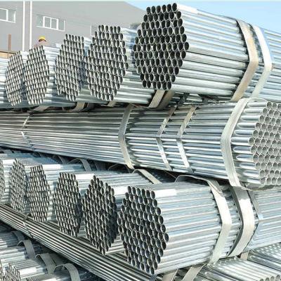 China Anticorrosion of metal electrica conduit hdg galvanized tubo galvanizado 1 2 1/2 pulgadas schedule 40 carbon steel electric pipe price per meter q235 seamless iron steel pipe for sale