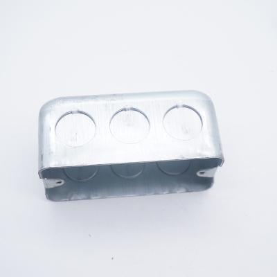 China ABS Galvanized Steel UL514A Standard 2x4 IP65 Sizes Electrical Junction Box for sale