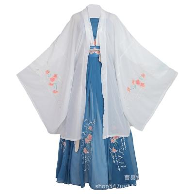 China RU waist ancient skirt traditional chinese style ancient chinese style improved ancient costume hanfu for sale